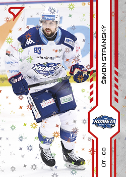 Simon Stransky Kometa Brno Tipsport ELH 2024/25 SportZoo 2. serie Red Sparks #295